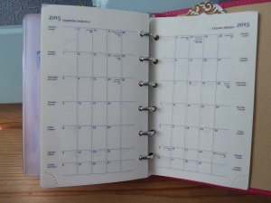 Month on one page (these are blank... at least for now...)